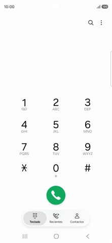 Pulsa el icono de menú.