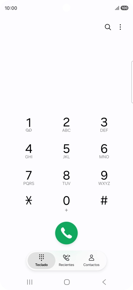 Pulsa el icono de menú.