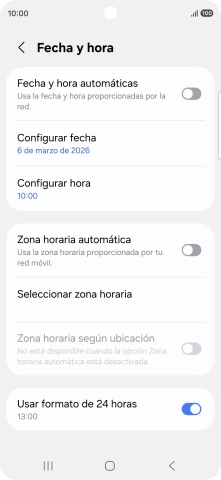 Pulsa el indicador junto a 