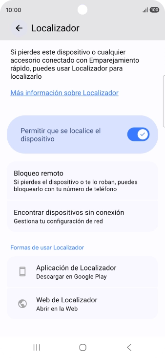 Pulsa la tecla de inicio para terminar y regresar a la pantalla de inicio.