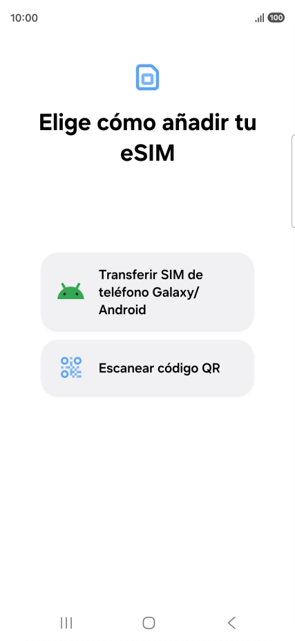 Pulsa Escanear código QR.