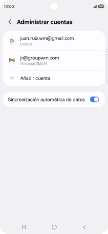 Pulsa la tecla de inicio para terminar y regresar a la pantalla de inicio.