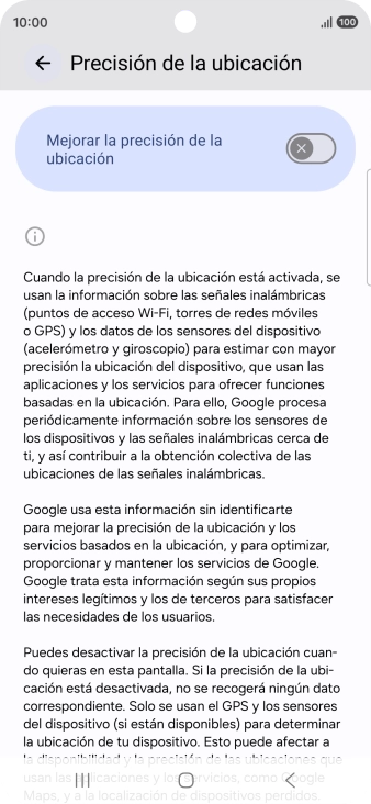 Si pulsas el indicador junto a 