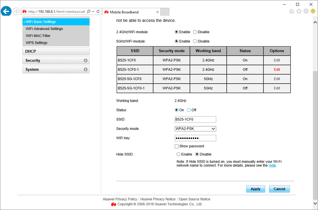 Click the field next to 