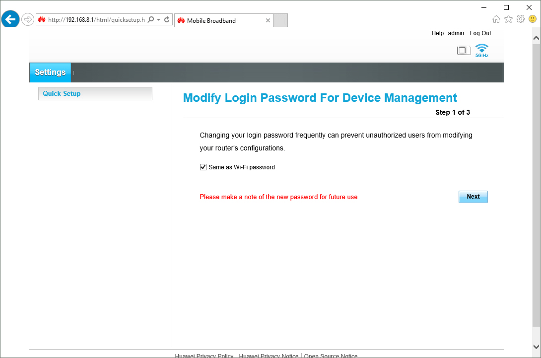 Click the field next to 