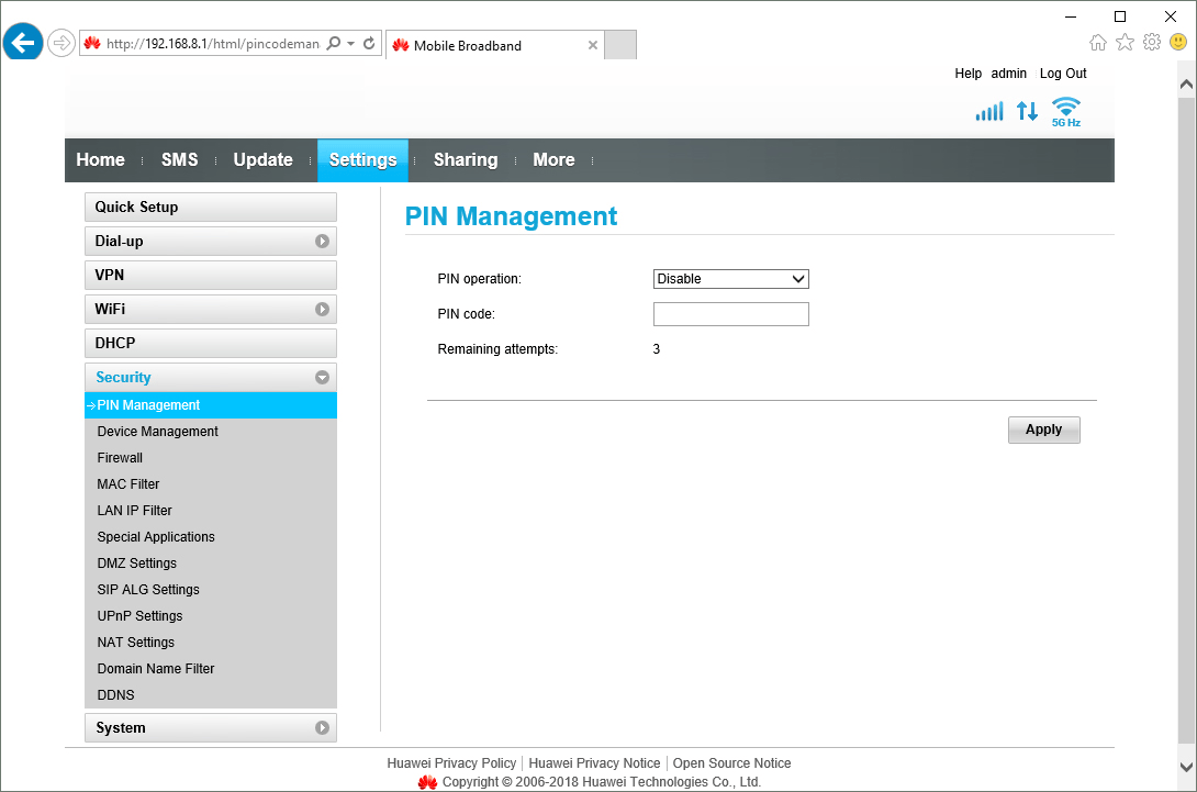 Click the drop down list next to 