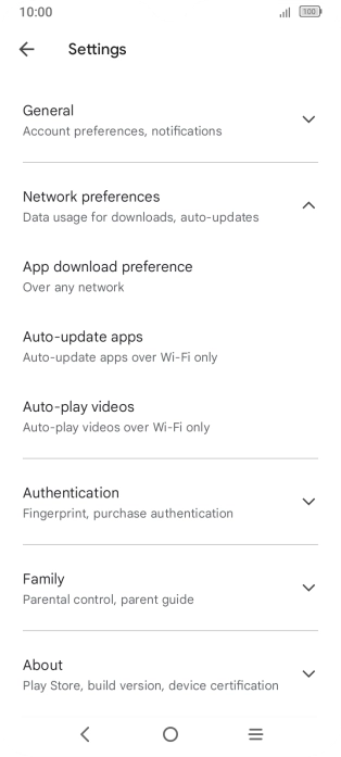 Press Auto-update apps.