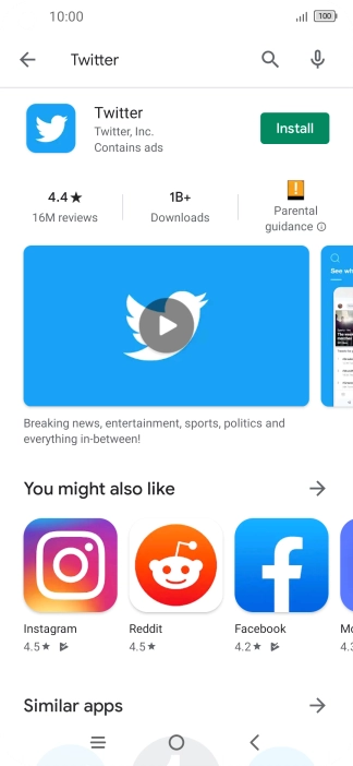 Press Twitter.
