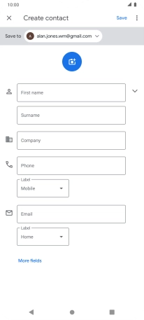 Press the drop down list next to 