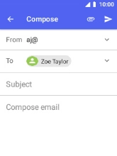 Select Subject and key in the required subject.