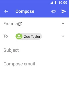 Select Subject and key in the required subject.