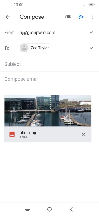 Press Subject and key in the required subject.