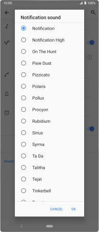 Press the required message tones to hear them.