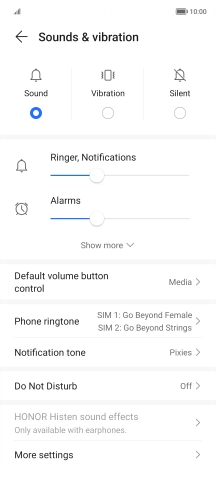 Press Phone ringtone.