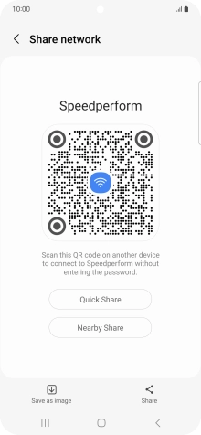 Place the QR code inside the camera frame on the other device to scan the code.