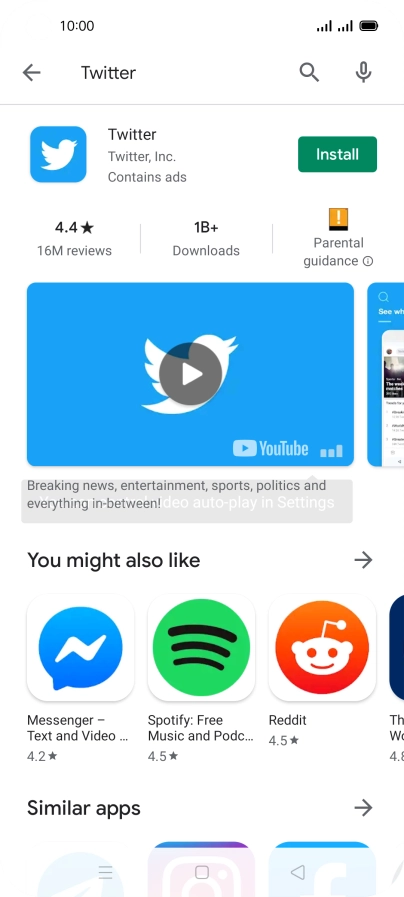 Press Twitter.