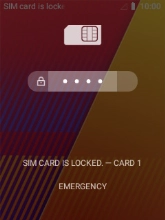 If you're asked to key in your PIN, do so and press the Navigation key.