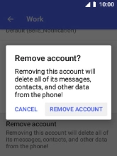Select REMOVE ACCOUNT.