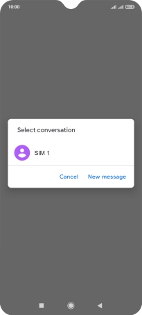 Press New message.
