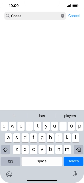 Press search.