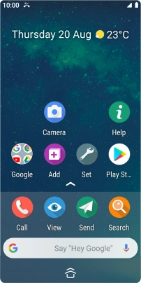 The missed calls icon shows that you have one or more missed calls.
