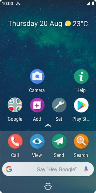 The missed calls icon shows that you have one or more missed calls.