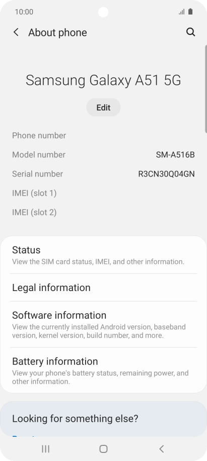Press Software information.