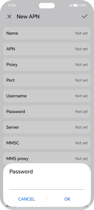 Key in wap and press OK.