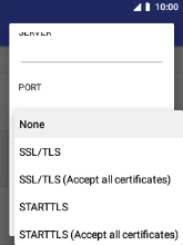 Select None.