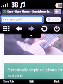 Press Navigation key down.