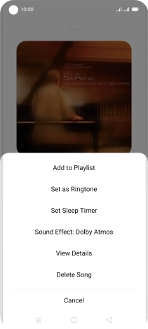 Press Add to Playlist.