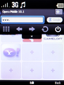Press Navigation key down.