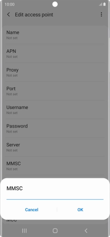 Key in http://mms.vodafone.co.uk/servlets/mms and press OK.