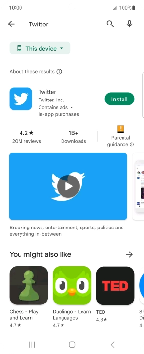 Press Twitter.