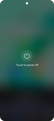 Press Touch to power off.