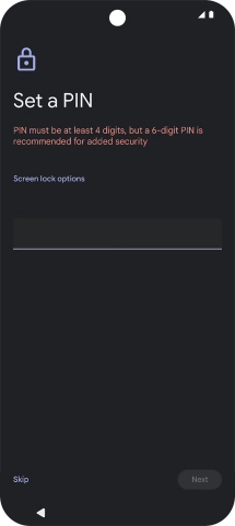 Press Skip.