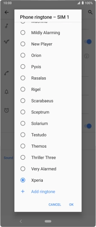 Press Add ringtone.