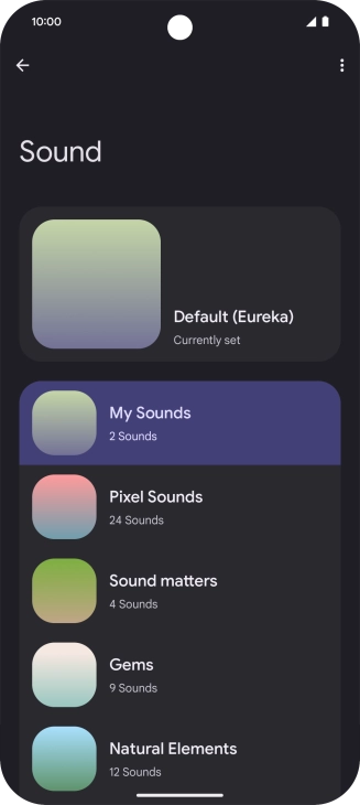Press Pixel Sounds.
