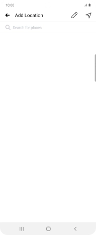 Press the search field and key in the required search word.
