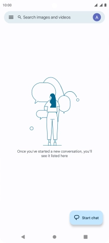 Press Start chat.