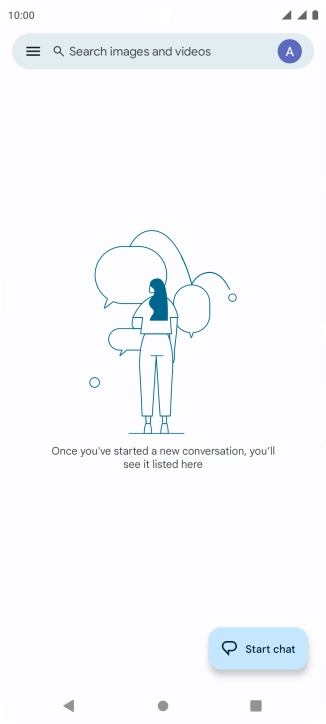 Press Start chat.