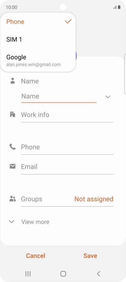 Press Phone.