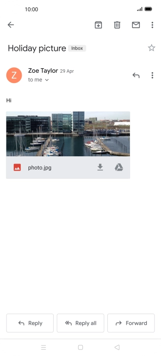 Press Reply.