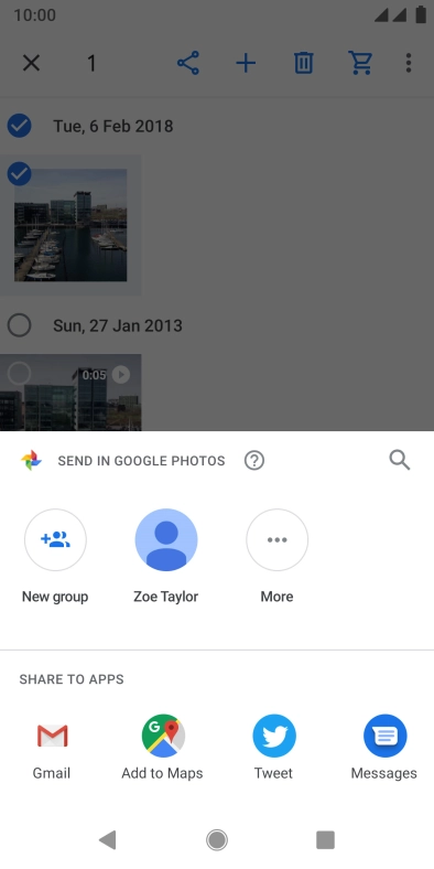 Press Gmail.