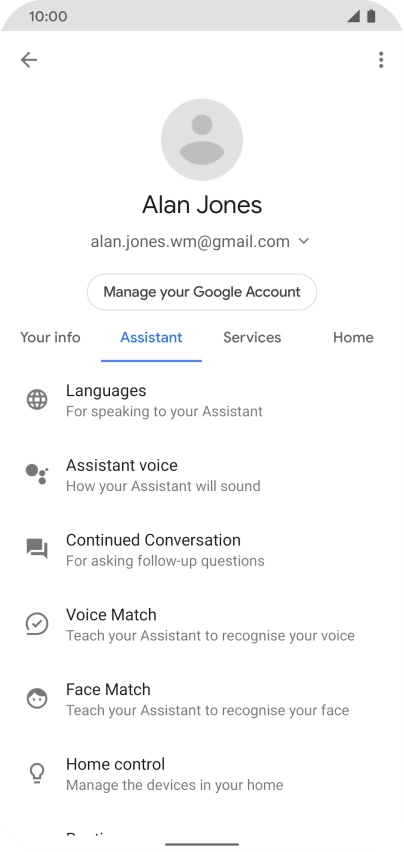 Press Languages and follow the instructions on the screen to select the required language.