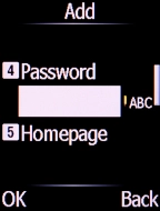 Press the Left selection key twice.