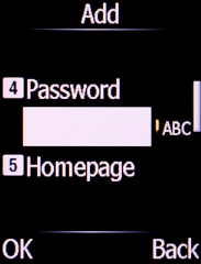 Press the Left selection key twice.