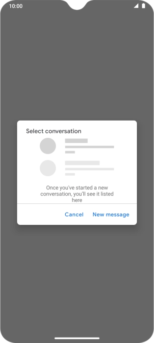 Press New message.
