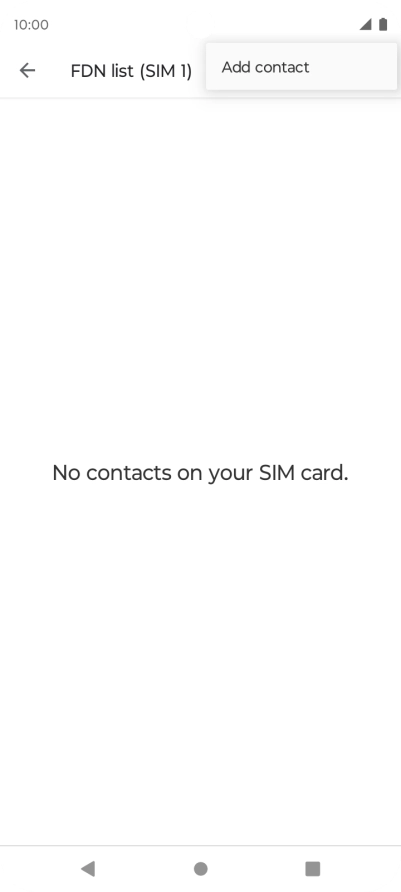 Press Add contact.