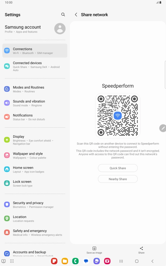 Place the QR code inside the camera frame on the other device to scan the code.